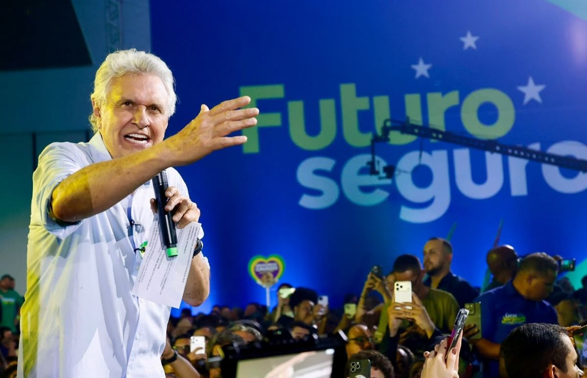 Caiado critica vice de Flávio Bolsonaro: 